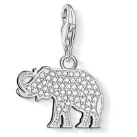 thomas sabo silver cubic zirconia elephant pave 1336 051 14