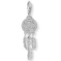 Thomas Sabo Silver Dream Catcher Hearts Charm 1424-051-21