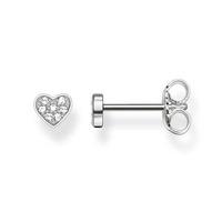 thomas sabo ladies silver heart earrings d h0003 725 14