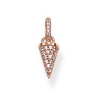 Thomas Sabo Rose Gold Plated Cubic Zirconia Spike Pendant KC0004-416-14