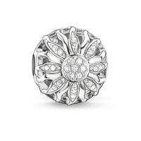 Thomas Sabo Silver White CZ Sunshine Bead K0020-051-14