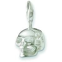 thomas sabo silver skull charm