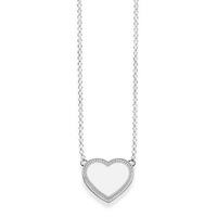 thomas sabo sterling silver heart necklace ke1479 051 14