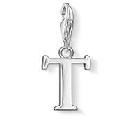 Thomas Sabo Silver Letter T Charm 0194-001-12
