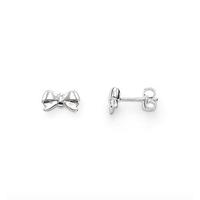 Thomas Sabo Silver Plain Bow Stud Earrings H1816-001-12