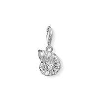 Thomas Sabo Silver Cubic Zirconia Conch Shell Charm 1219-051-14