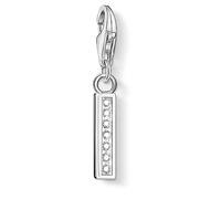 Thomas Sabo Silver Cubic Zirconia Letter I Charm 0231-051-14