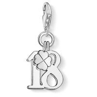 Thomas Sabo Silver 18 Charm 0473-001-12