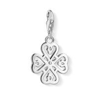 Thomas Sabo Silver Cubic Zirconia Clover Charm 1103-051-14