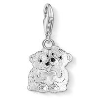 Thomas Sabo Silver Bear Couple Charm 1333-007-11