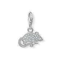 Thomas Sabo Silver Cubic Zirconia Mouse Charm 1131-051-14