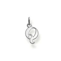 Thomas Sabo Sterling Silver Letter Q Pendant Charm PE604-001-12