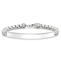 Thomas Sabo Mens Silver Venetian Chain Love Bridge Bracelet LBA0085-001-12-L17, 5