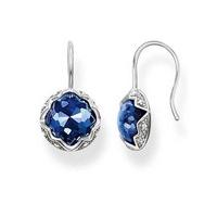 Thomas Sabo Silver Blue Cubic Zirconia Dropper Earrings H1829-640-1