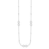 Thomas Sabo Silver Cubic Zirconia Infinity Necklace KE1406-051-14-L90V
