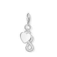 Thomas Sabo Silver And Cubic Zirconia Infinity Charm