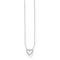 Thomas Sabo Glam and Soul Pave Open Heart Necklace