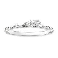 Thomas Sabo Silver Engravable Belcher Bracelet