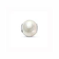 Thomas Sabo White Pearl Karma Bead