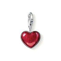 Thomas Sabo Silver Red Enamel Charm