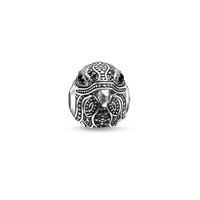 Thomas Sabo Silver And Zirconia Falcon Karma Bead