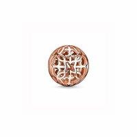 Thomas Sabo Rose Gold Plate Arabesque Karma Bead