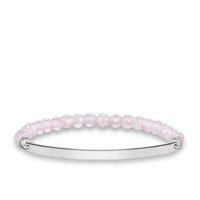 Thomas Sabo Love Bridge faceted Rose Quartz Bracelet