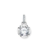 Thomas Sabo Silver And Clear Zirconia Glam and Soul Pendant