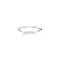 thomas sabo silver plain band ring