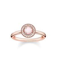 Thomas Sabo Diamond Rose Quartz Ring