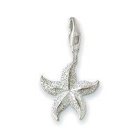 Thomas Sabo Silver Textured Starfish Charm