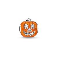 Thomas Sabo Silver And Enamel Pumpkin Karma Bead