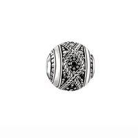 thomas sabo black love knot bead