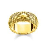 thomas sabo gold african band ring