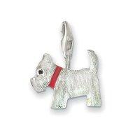 Thomas Sabo Silver Red Collar Dog Charm