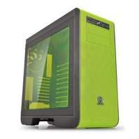 Thermaltake Core V51 Riing Edition Midi Tower With Side Window Gaming Chassis Green