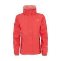 the north face resolve 2 jacket women cayenne red