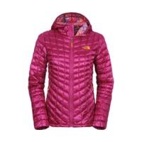 The North Face Women\'s Thermoball Hoodie Jacket Dramatic Plum/ Geo Floral Print