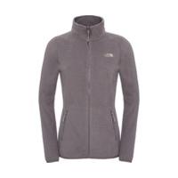 the north face womens 100 glacier jacket rabbit grey