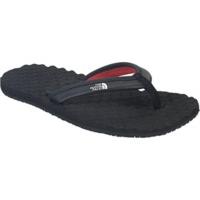 the north face women base camp mini flip flop blacktnf red