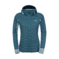 The North Face Women\'s Thermoball Gordon Lyons Hoody Darkest Spruce / TNF Light Grey