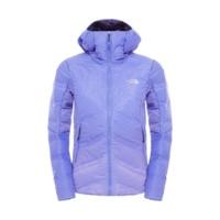 The North Face Women\'s FuseForm Dot Matrix Hooded Down Jacket Starry Purple Tri Matrix