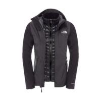 the north face womens thermoball triclimate jacket tnf black heather t ...