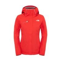 The North Face Damen Descendit Jacke High Risk Red