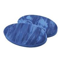 therapy in motion oval foam balance pad marble blue