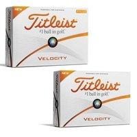 Titleist Velocity Golf Balls - Multibuy x 3