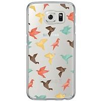 Tile Pattern Soft Ultra-thin TPU Back Cover For Samsung Galaxy S7 Edge S7 S6 Edge S6 Edge Plus S6 S5 S4