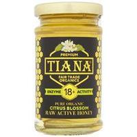 Tiana Raw Citrus Blossom Honey 18+ 250g