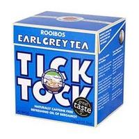 tick tock earl grey rooibos tea 40 bags