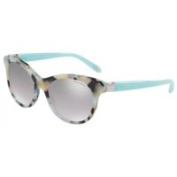 Tiffany & Co TF4125 82136V Beige Havana Spotted Blue